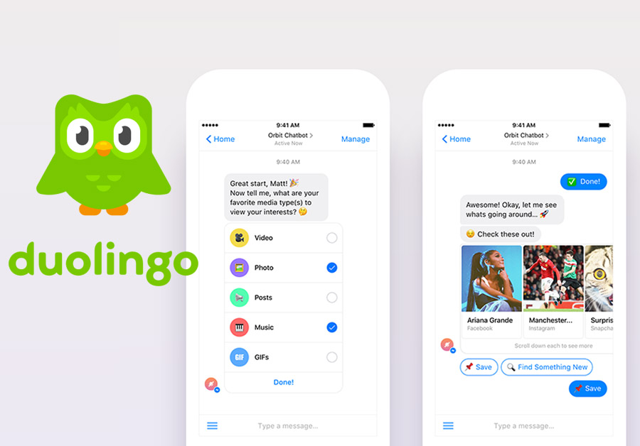 Duolingo Chatbot - Learn 5 Different Foreign Languages Online | Duolingo For Schools