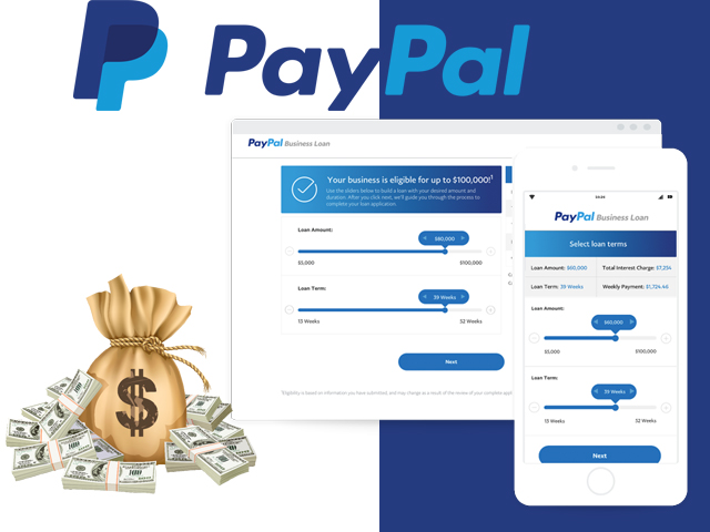 paypal ppp laon