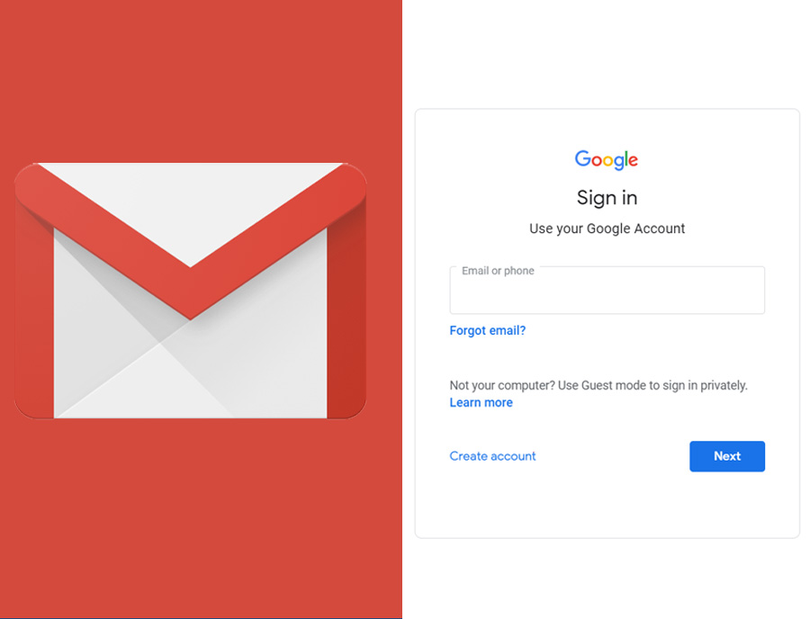 pinterest login with gmail