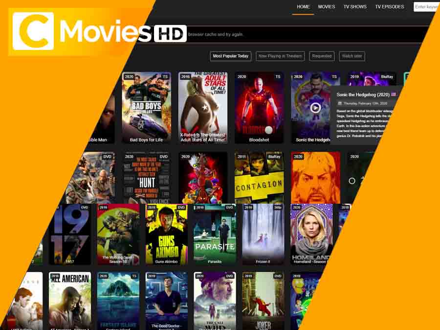 virus free movie sites without registration