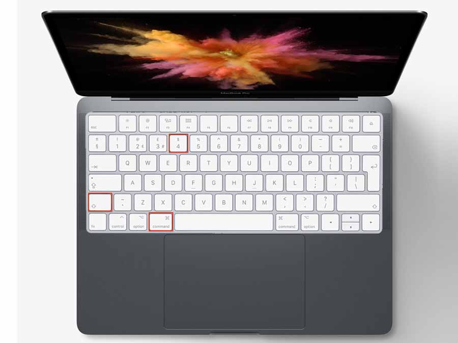 shortcut key for screenshot in mac