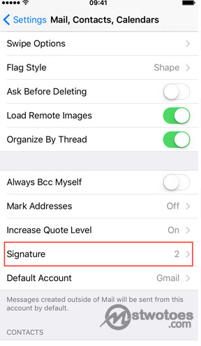 How to Set Signature in Gmail on iPhone & iPad