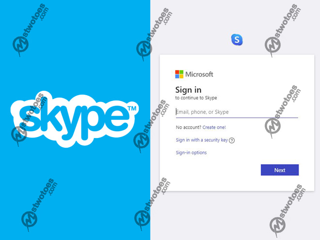 skype for web account missing key info