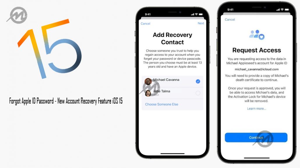 Forgot Apple ID Password - New Account Recovery Feature iOS 15