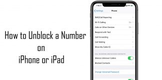 How to Unblock a Number on iPhone or iPad