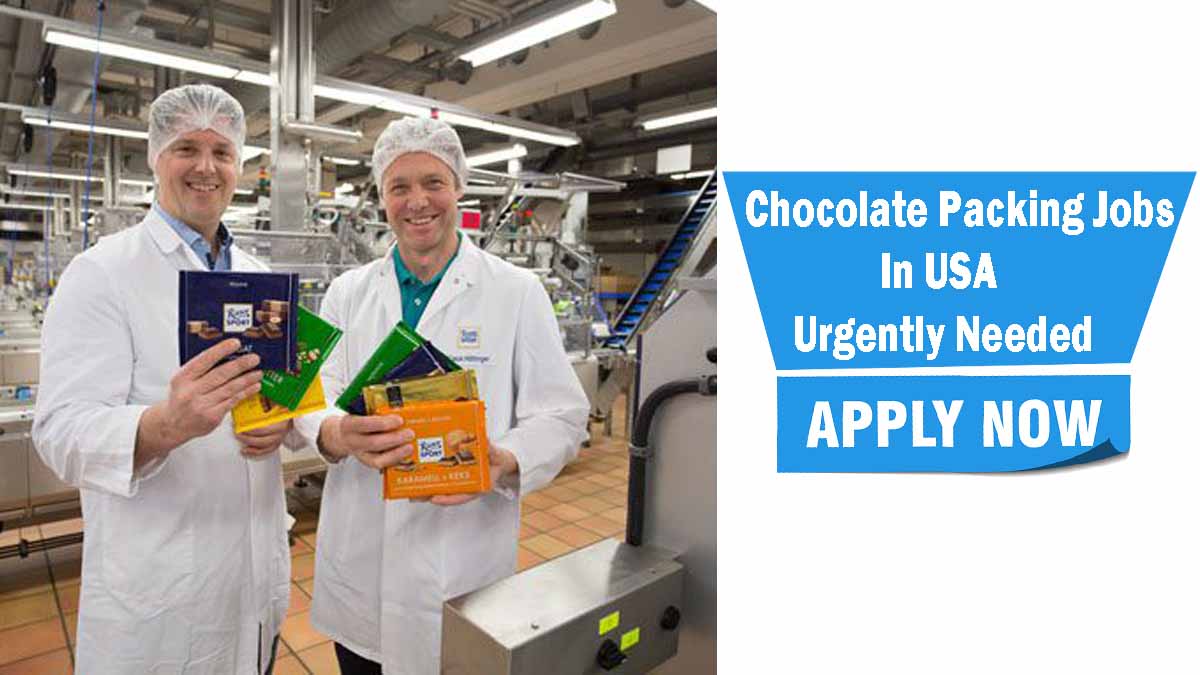 Chocolate Packing Jobs USA Urgently Needed