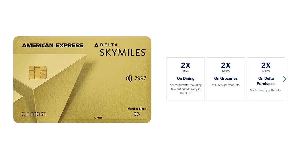 Delta SkyMiles Gold American Express Card Reviews 2022 - Mstwotoes